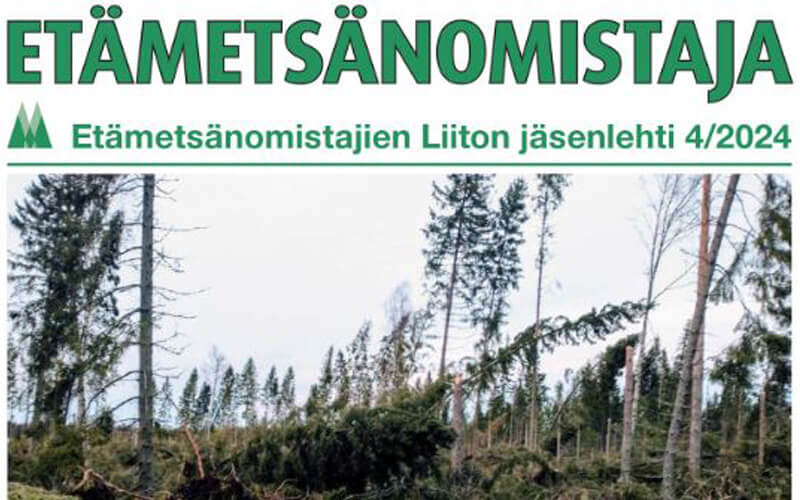 Etämetsänomistajien liiton jäsenlehti 4/2024